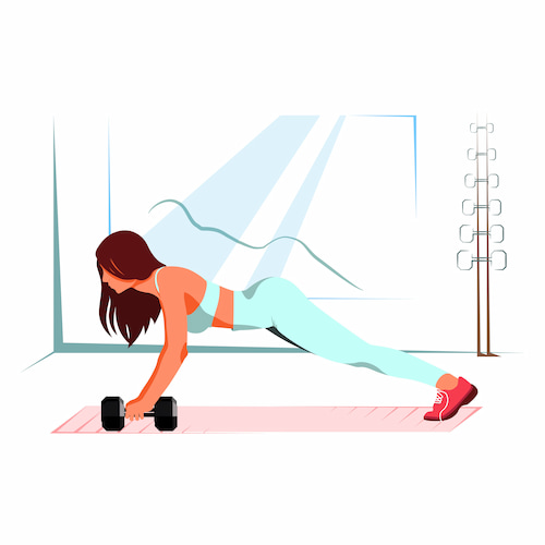 Pilates illustration